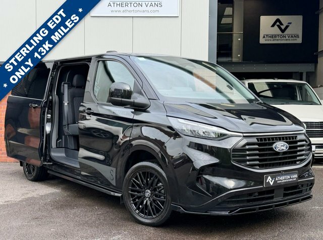 Ford Transit Custom 2.0 300 Ecoblue Limited 5 Seater Kombi Van Black