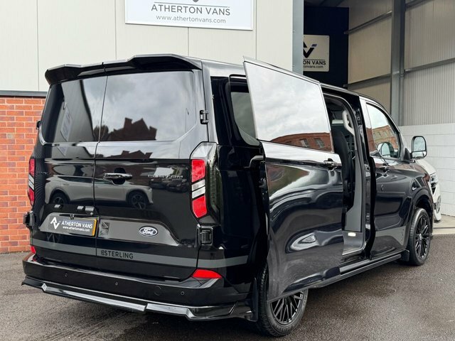 Ford Transit Custom 2.0 300 Ecoblue Limited 5 Seater Kombi Van WP74CXZ Black #4