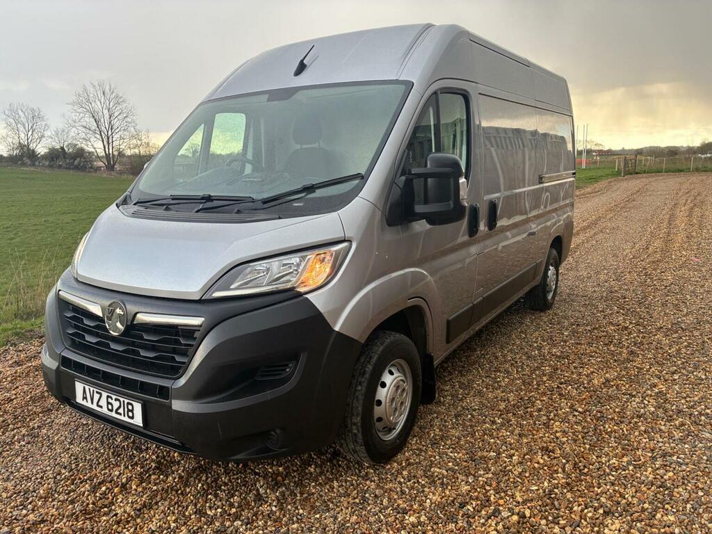 Vauxhall Movano Panel Van 2.2 Cdti 3500 Biturbo Prime Fwd L2 H2 Eu AVZ6218 Grey #3