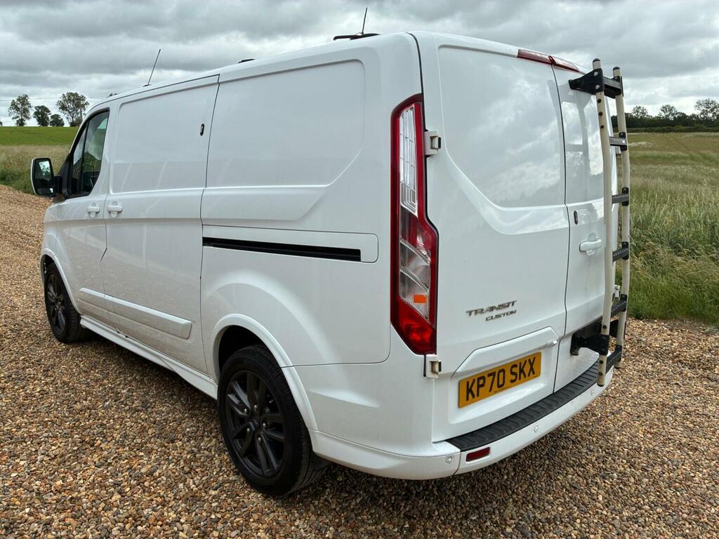 Ford Transit Custom 2.0 290 Ecoblue Sport L1 H1 Euro 6 Ss KP70SKX White #4