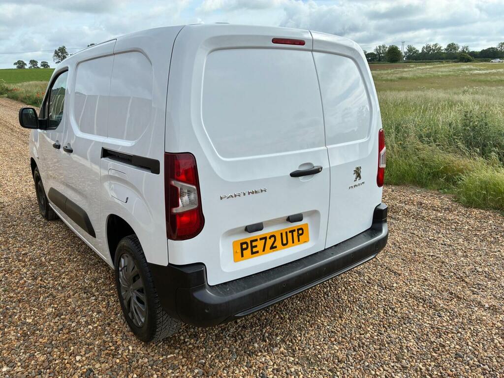 Peugeot Partner 1.5 Bluehdi 1000 Professional Premium Standard Pan White #6