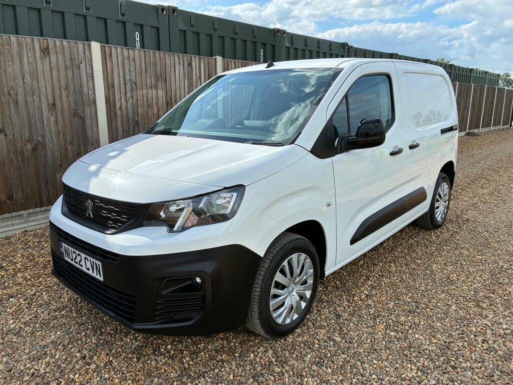 Peugeot Partner 1.5 Bluehdi 1000 Professional Premium Standard Pan White #6