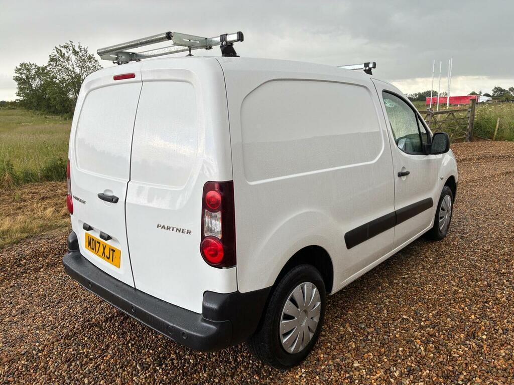 Peugeot Partner Panel Van White #10