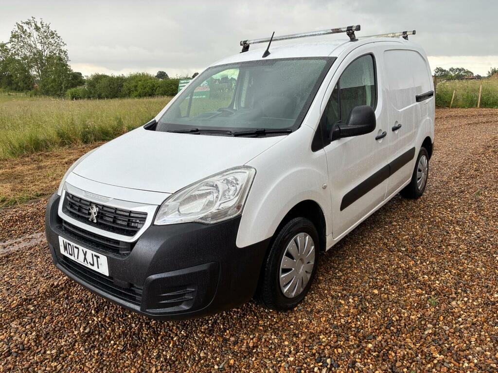 Peugeot Partner Panel Van White #17