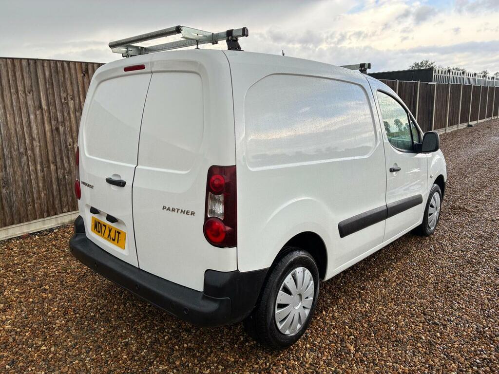 Peugeot Partner Panel Van White #23