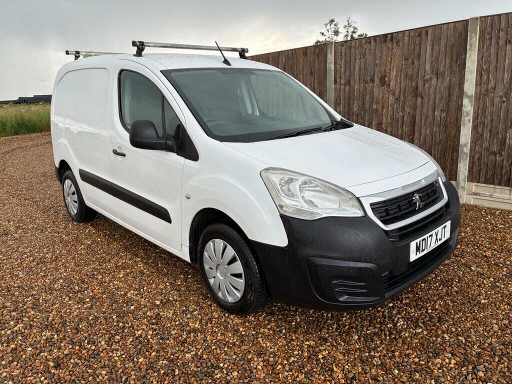 Peugeot Partner Panel Van 1.6 Bluehdi 854 Professional L1 201 White