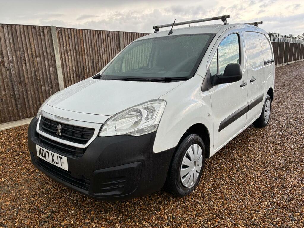 Peugeot Partner Panel Van White #6