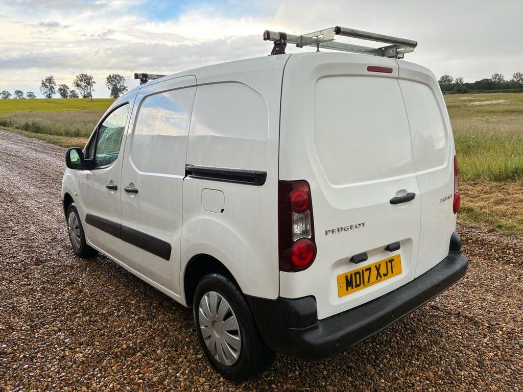 Peugeot Partner Panel Van White #4