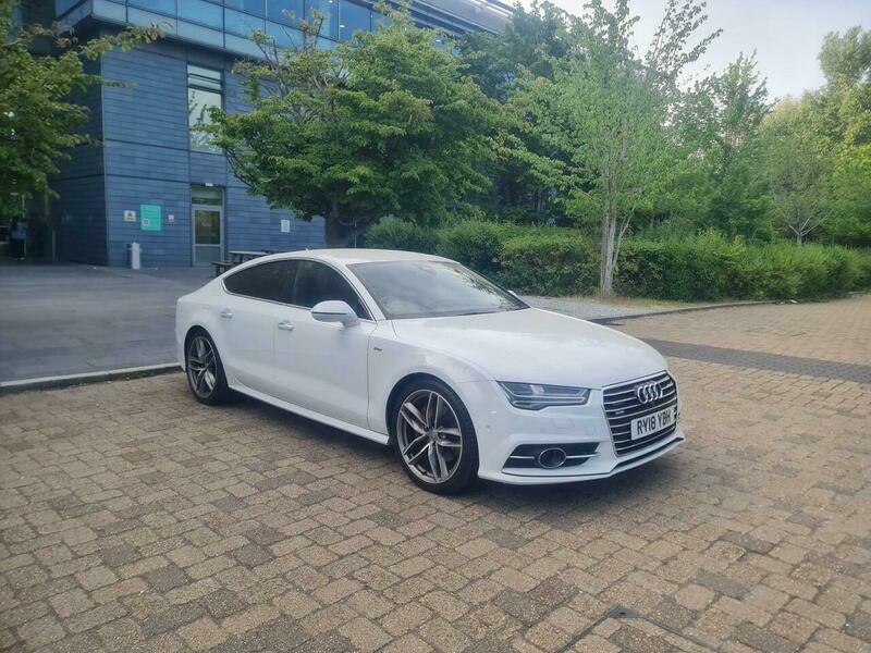 Audi S Line Nav White #1