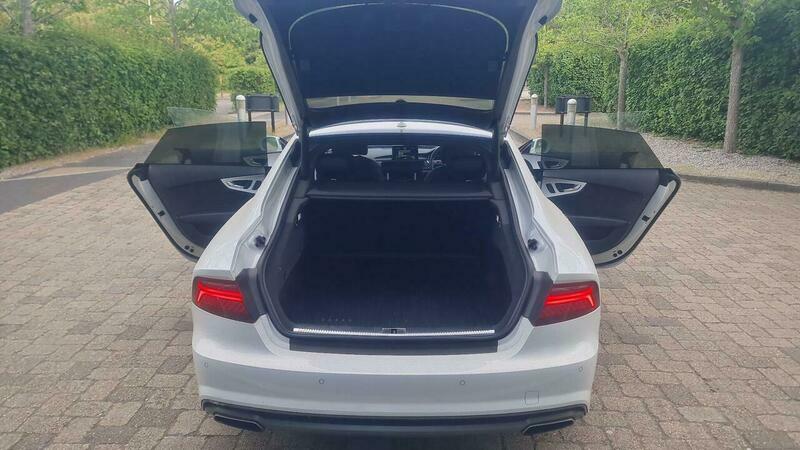 Audi S Line Nav White #28