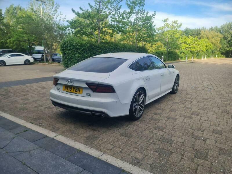 Audi S Line Nav White #8