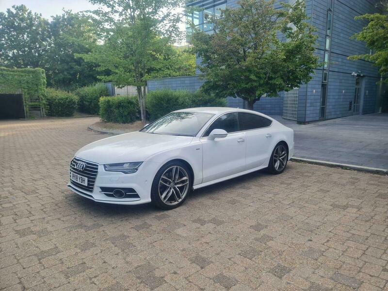 Audi S Line Nav White #3
