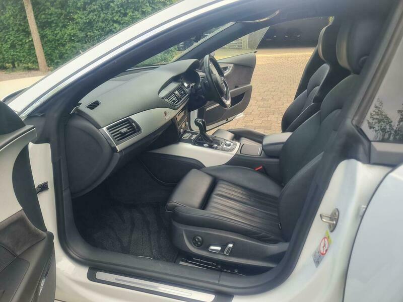 Audi S Line Nav White #10