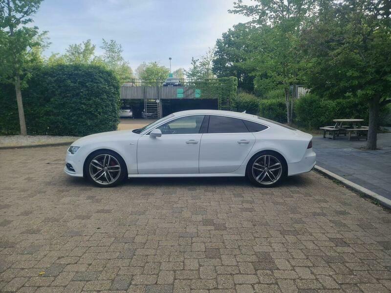 Audi S Line Nav White #7