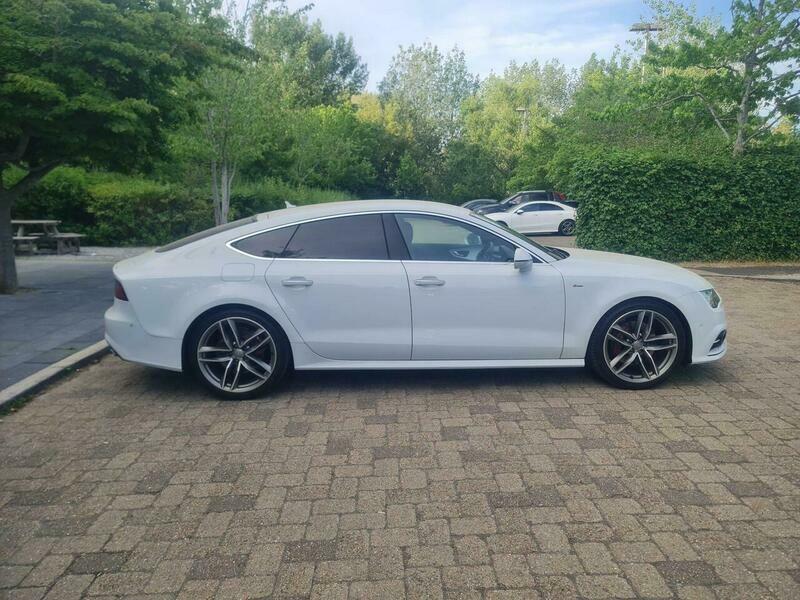 Audi S Line Nav White #6