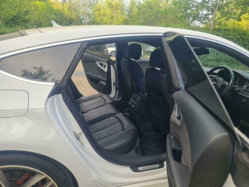 Audi S Line Nav White #13