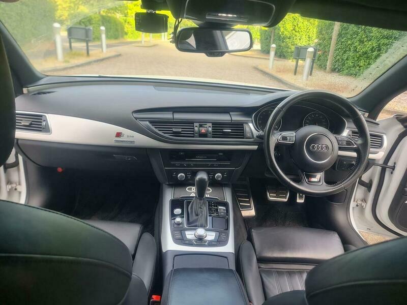 Audi S Line Nav White #11