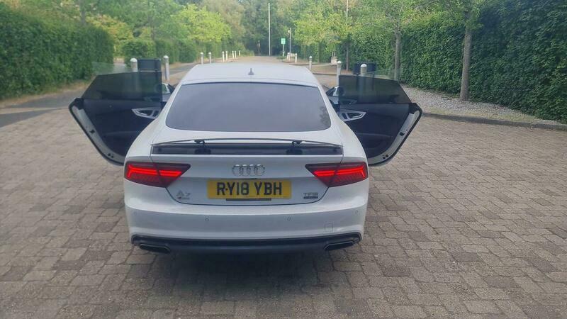 Audi S Line Nav White #27