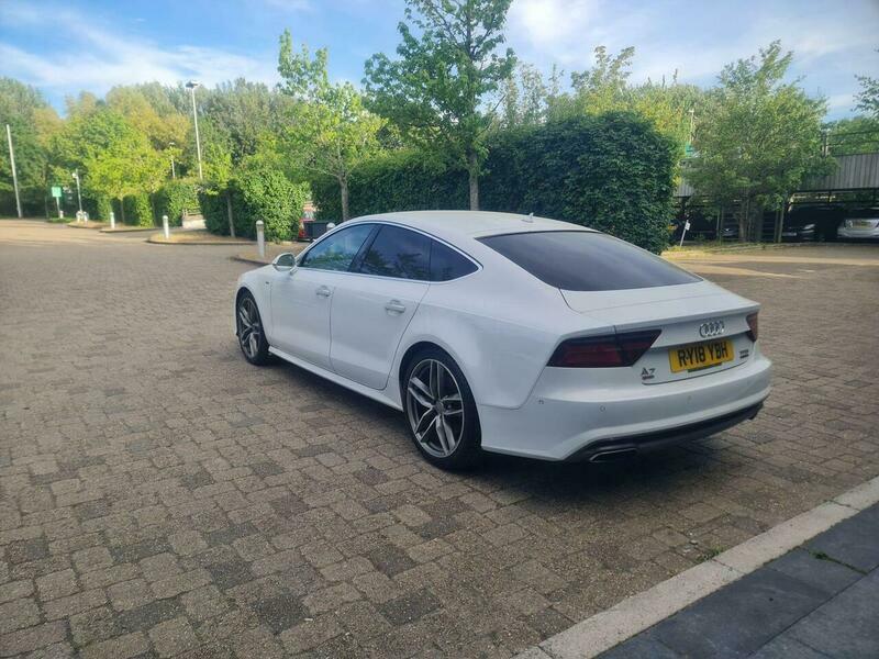 Audi A7 2.0 Tfsi Sportback Stronic White #4