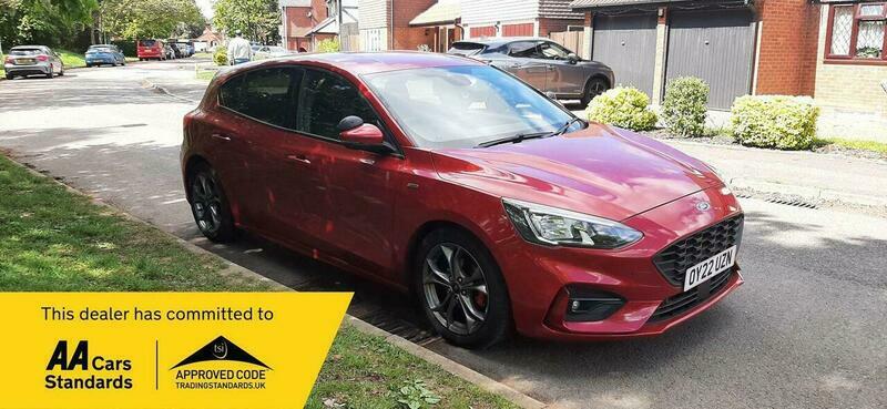 Ford Focus 1.5 Ecoblue St-line Vignale Blue #3
