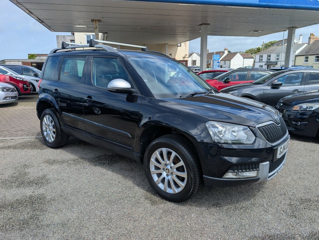 Skoda Yeti 2.0 Tdi Elegance 4X4 140Bhp 6Speed GJ14UCM Black #2