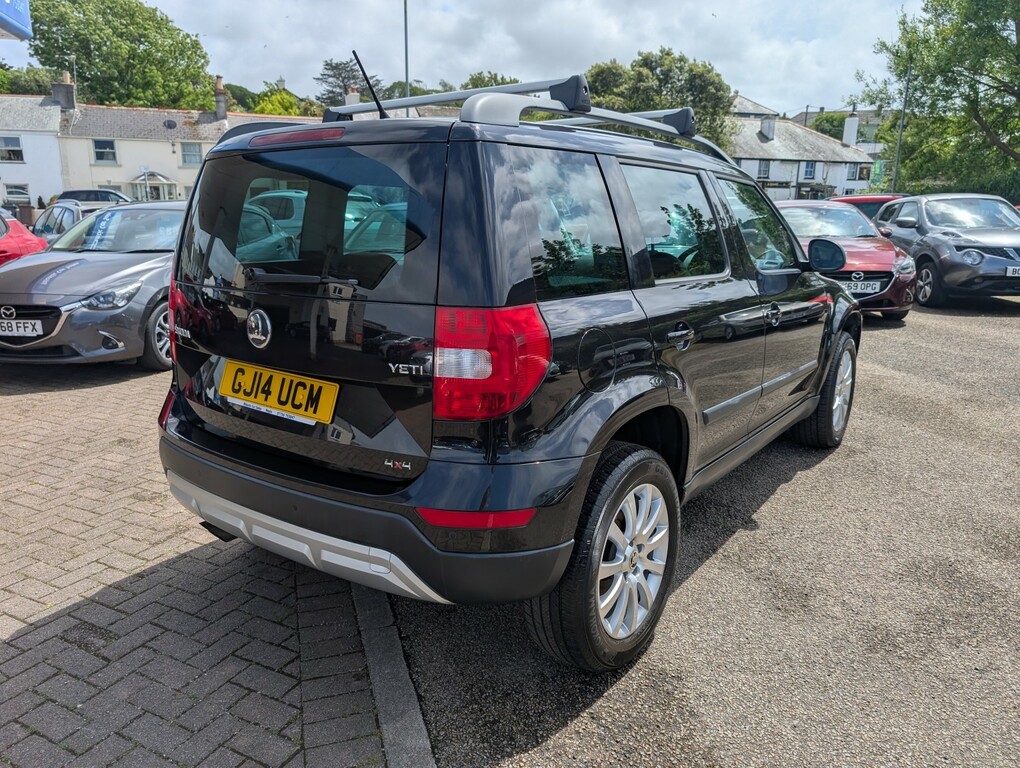 Skoda Yeti 2.0 Tdi Elegance 4X4 140Bhp 6Speed GJ14UCM Black #5