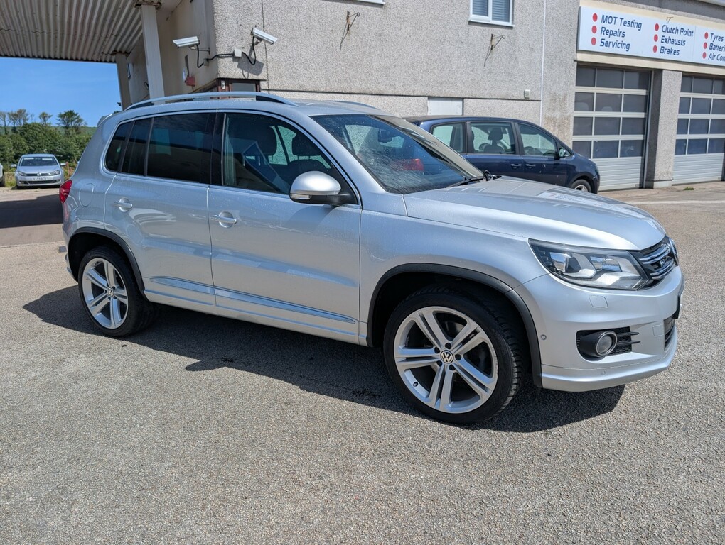 Volkswagen Tiguan 2.0 Tdi Bluemotion Tech R-line Edition LH16AYP Silver #4
