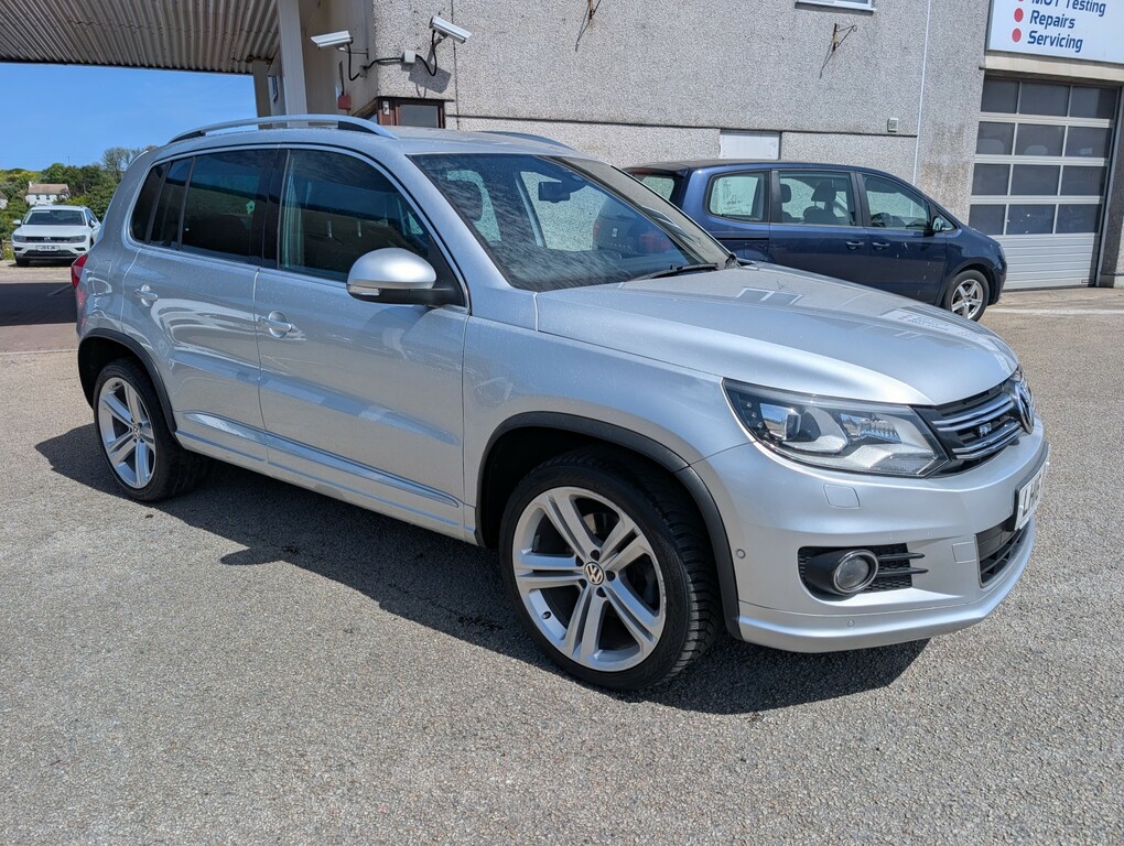 Volkswagen Tiguan 2.0 Tdi Bluemotion Tech R-line Edition LH16AYP Silver #3