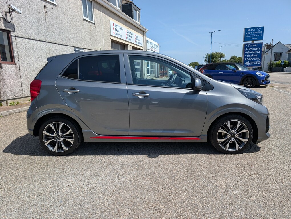 Kia Picanto 1.0 Dpi Gt-line Grey #4