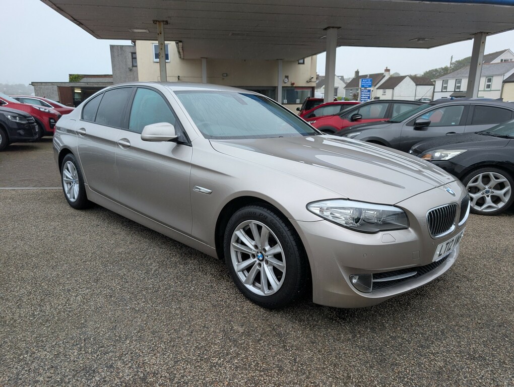 BMW 5 Series 2.0 520D Se Saloon Silver #3