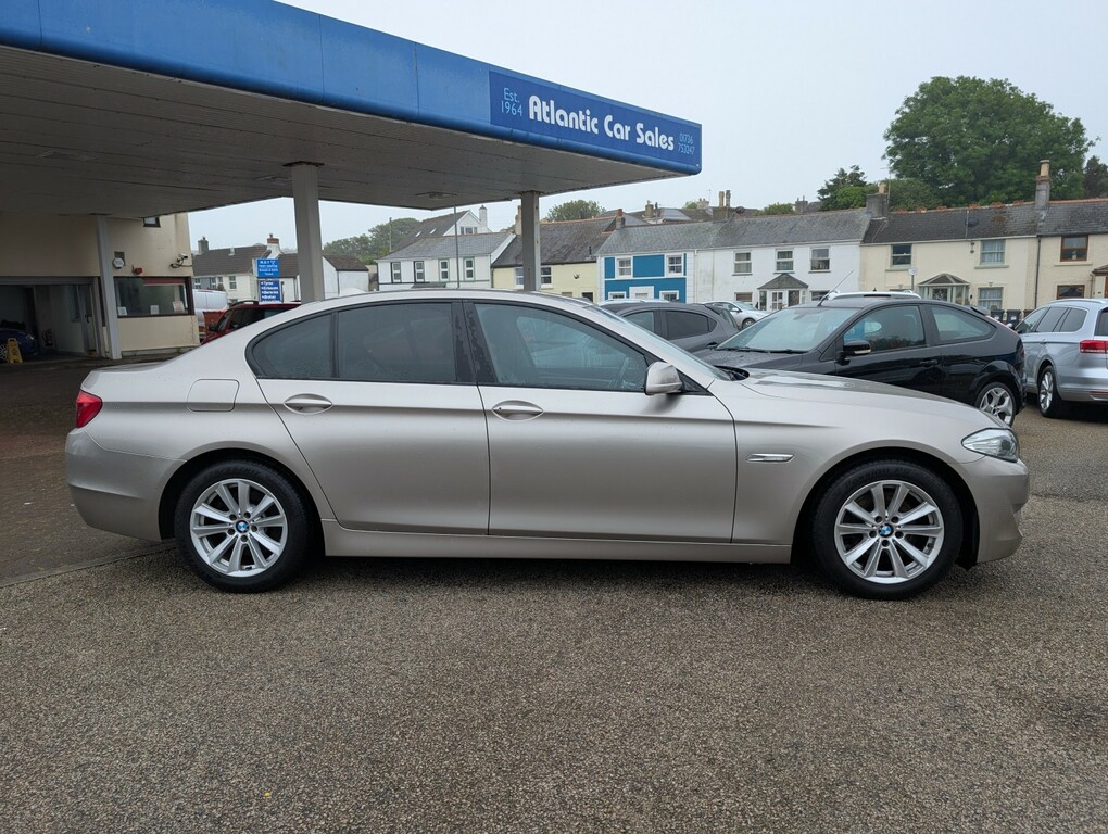 BMW 5 Series 2.0 520D Se Saloon Silver #5