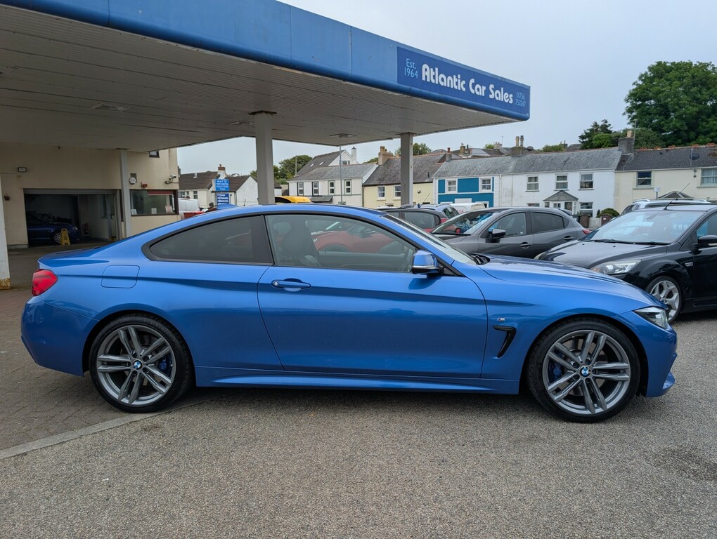BMW 4 Series Gran Coupe 3.0 430D M Sport Coupe WP68UZT Blue #5