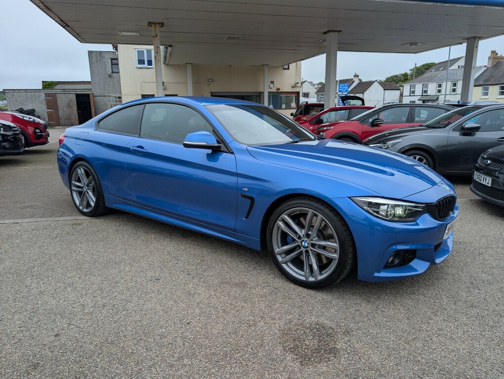 BMW 4 Series Gran Coupe 3.0 430D M Sport Coupe WP68UZT Blue #4