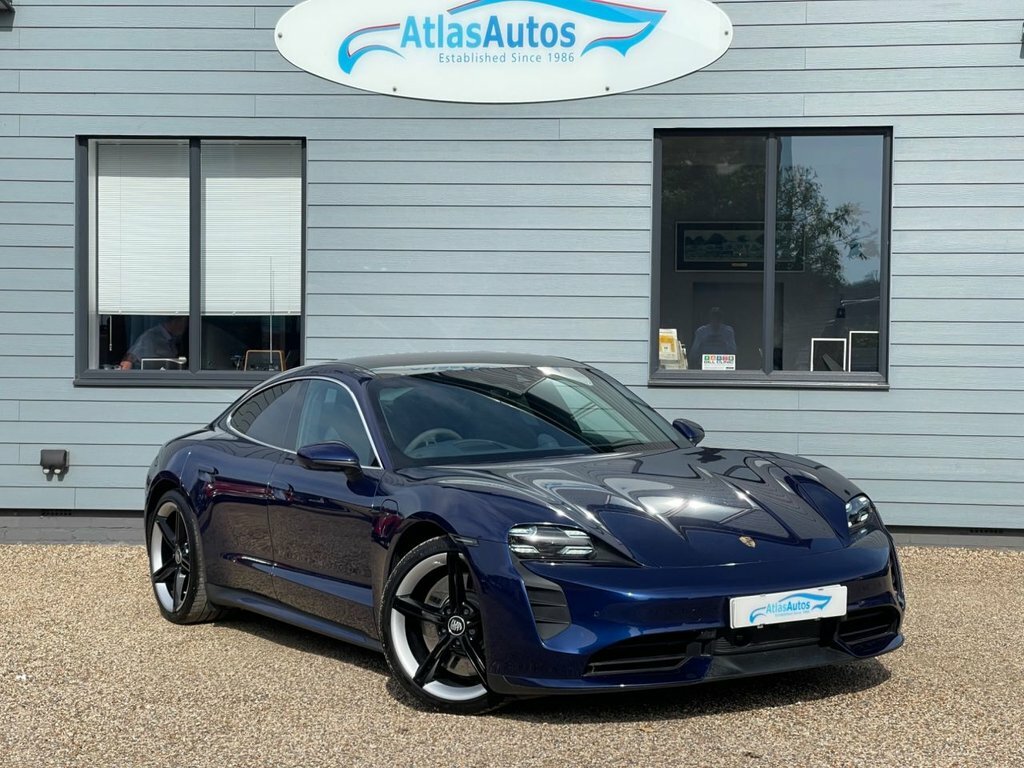 Porsche Taycan Turbo Blue