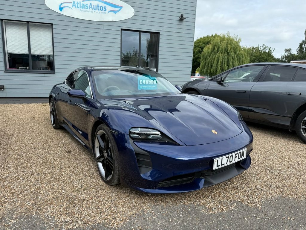Porsche Taycan Turbo Blue