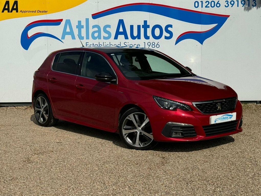 Peugeot 308 1.5L Gt Line Red
