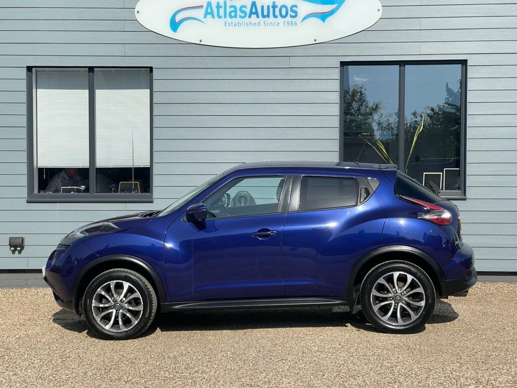 Nissan Juke 1.2L Tekna EX68EOG Blue #4