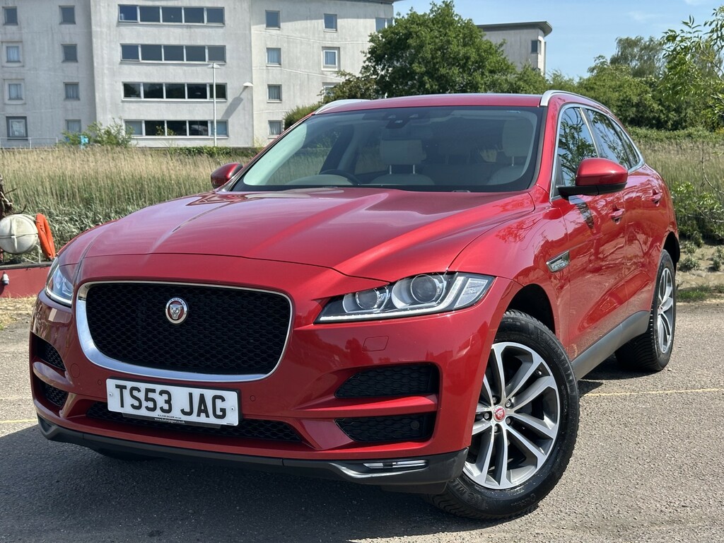 Jaguar F-Pace 2.0 D180 Portfolio Red