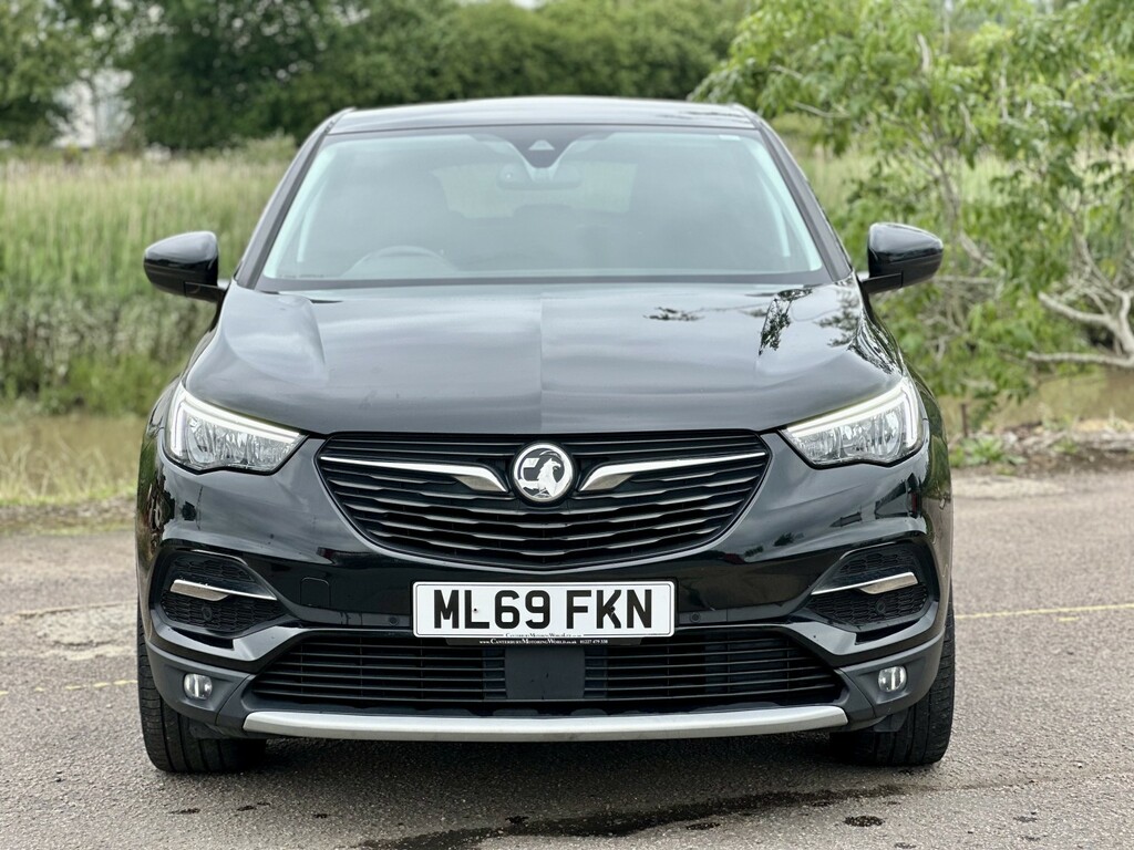 Vauxhall Grandland X 1.2 Turbo Elite Nav ML69FKN Black #2