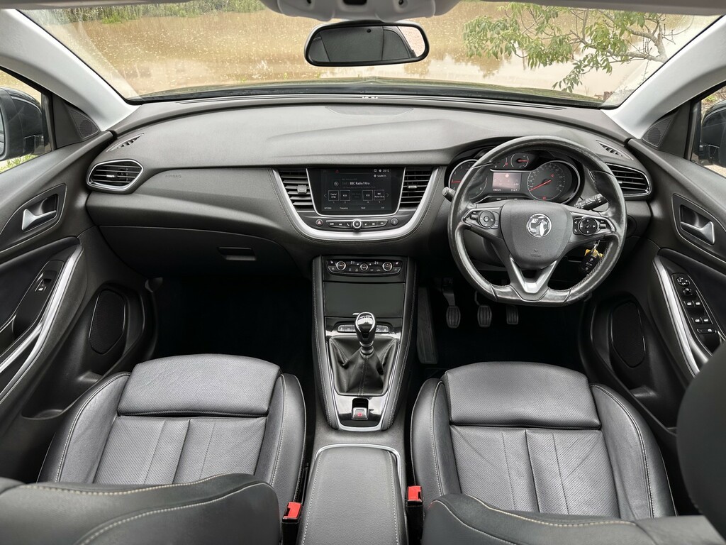 Vauxhall Grandland X 1.2 Turbo Elite Nav ML69FKN Black #4