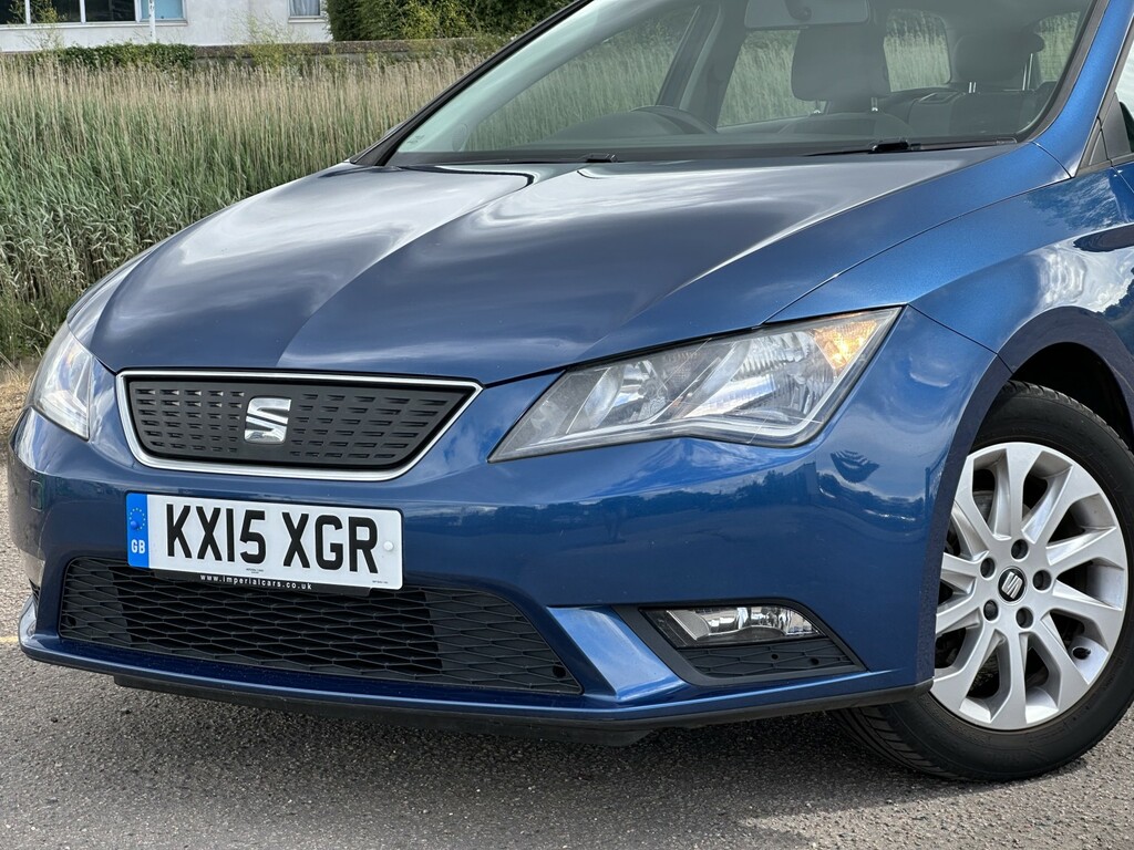 Seat Leon 1.6 Tdi Ecomotive Cr Se Blue #6