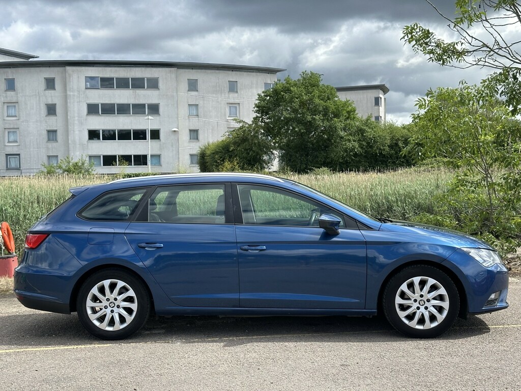 Seat Leon 1.6 Tdi Ecomotive Cr Se Blue #3