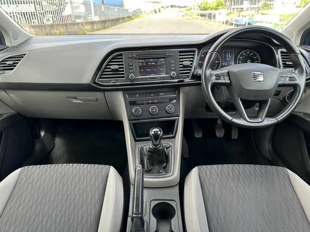 Seat Leon 1.6 Tdi Ecomotive Cr Se Blue #2