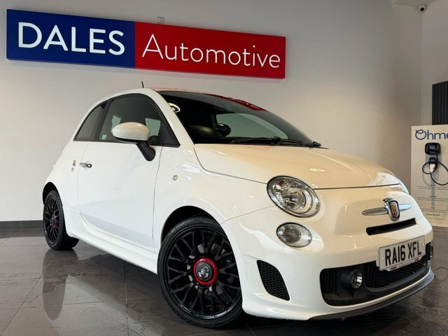 Abarth 595 T-jet Hatchback RA16XFL White