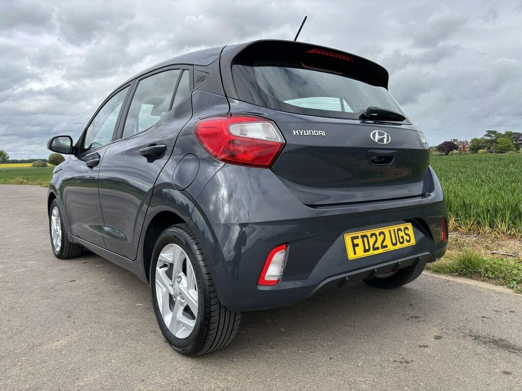 Hyundai I10 Hatchback 1.0 Se Connect Euro 6 Ss 202222 FD22UGS Grey #4