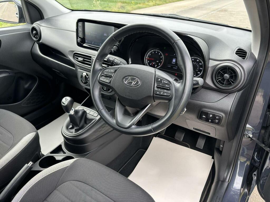 Hyundai I10 Hatchback 1.0 Se Connect Euro 6 Ss 202222 FD22UGS Grey #5