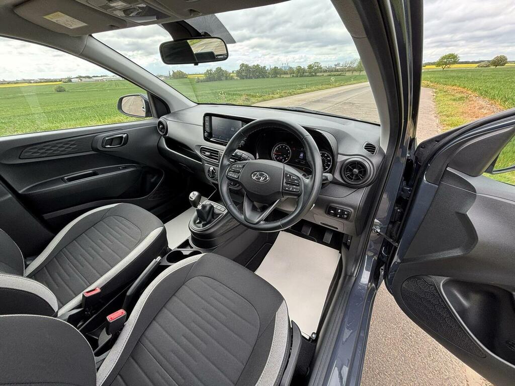 Hyundai I10 Hatchback 1.0 Se Connect Euro 6 Ss 202222 FD22UGS Grey #6