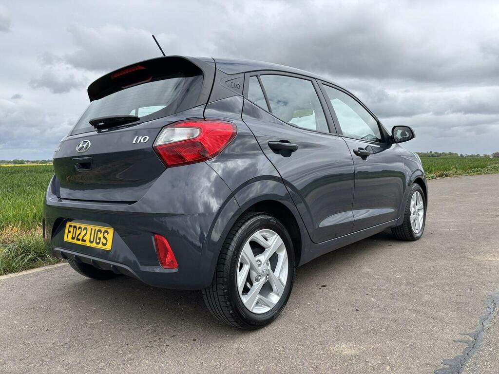 Hyundai I10 Hatchback 1.0 Se Connect Euro 6 Ss 202222 FD22UGS Grey #2
