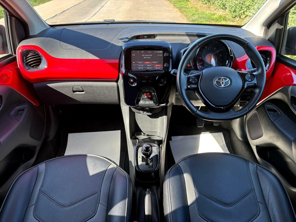 Toyota Aygo Hatchback Red #9