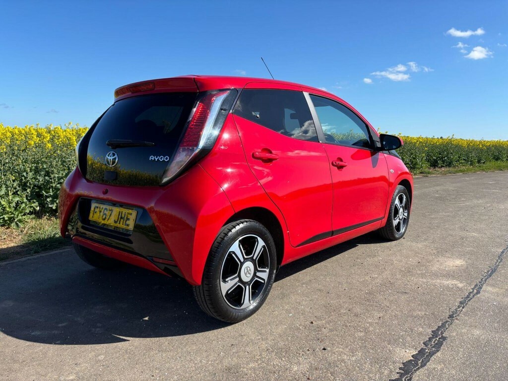 Toyota Aygo Hatchback Red #23